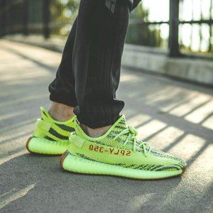 adidas Yeezy Boost 350 V2 - Semi Frozen Yellow - (2017)